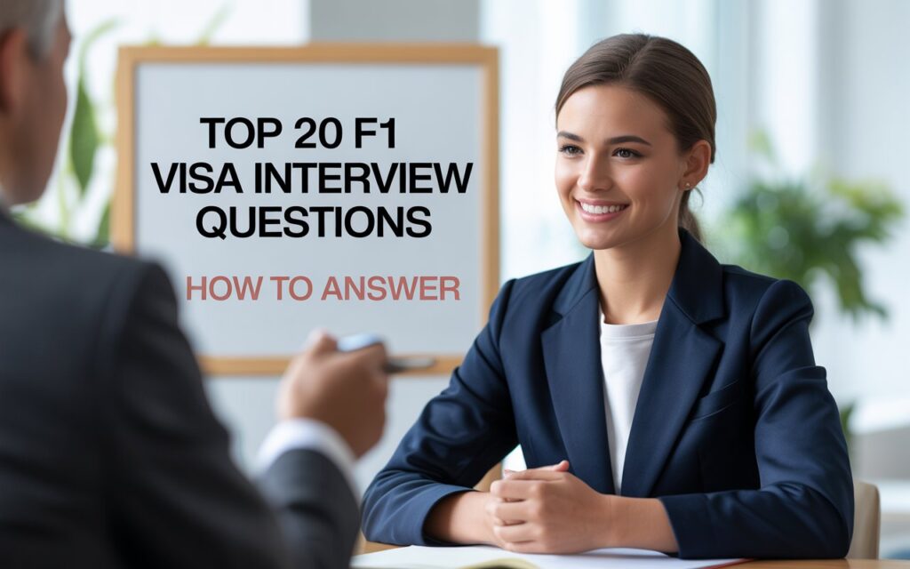 Top 20 F1 Visa Interview Questions and Answers How to Answer Them Confidently