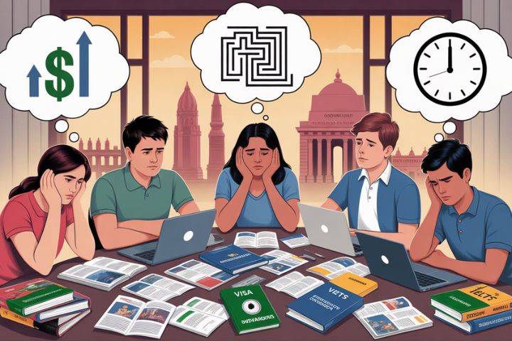 Top Challenges Delhi Students Face While Planning to Study Abroad (and How Brainerr Overseas Solves Them)