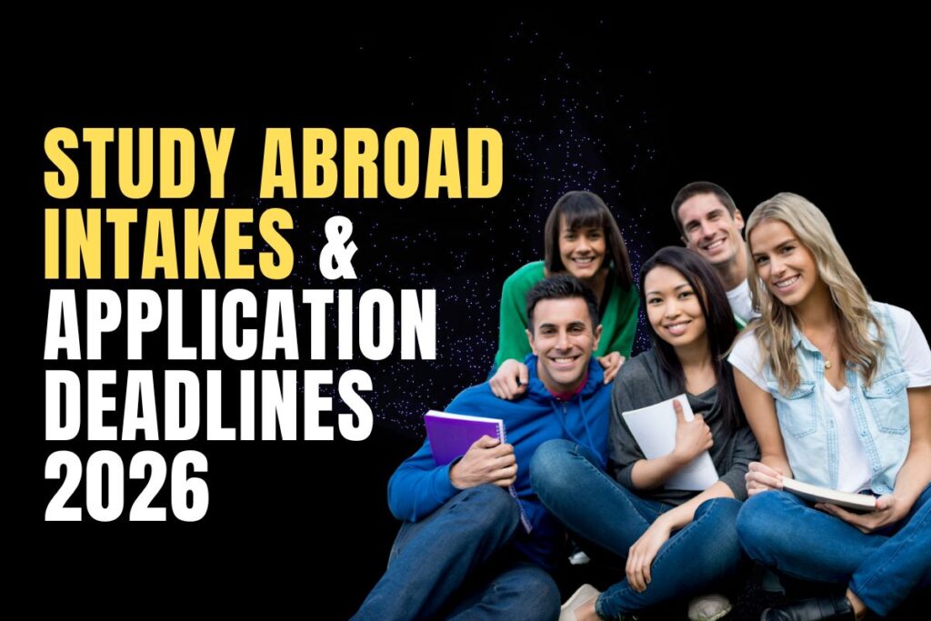 Study Abroad Intakes & Application Deadlines 2026